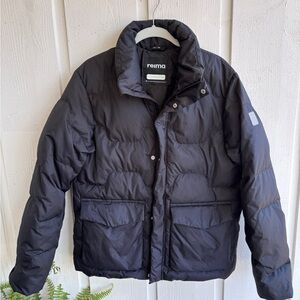 Reima Kids(13Y) EUR 158 Black Down Feather Ski Jacket